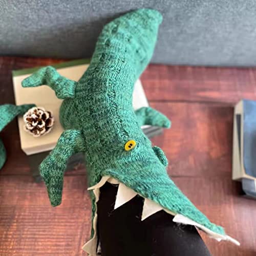 Image of LOLAT Novelty Animal Socks Knit Shark T-Rex Dinosaur Alligator Croc Sock for Christmas Gifts Creative Home Warm