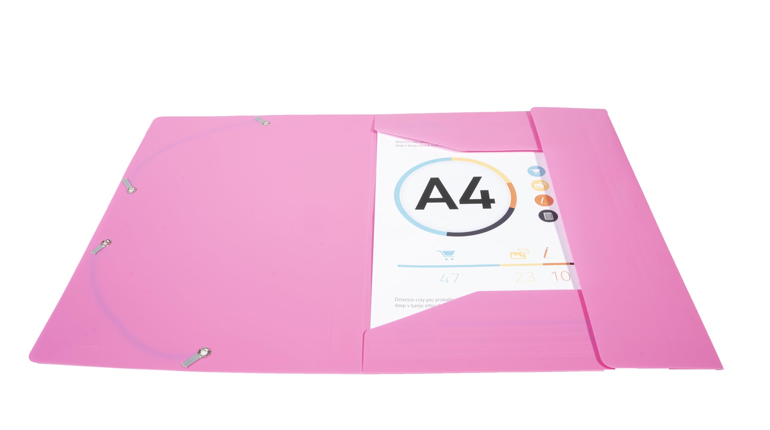 CARTELLA PPL CON ELASTICO 24x32CM FUXIA EXACOMPTA