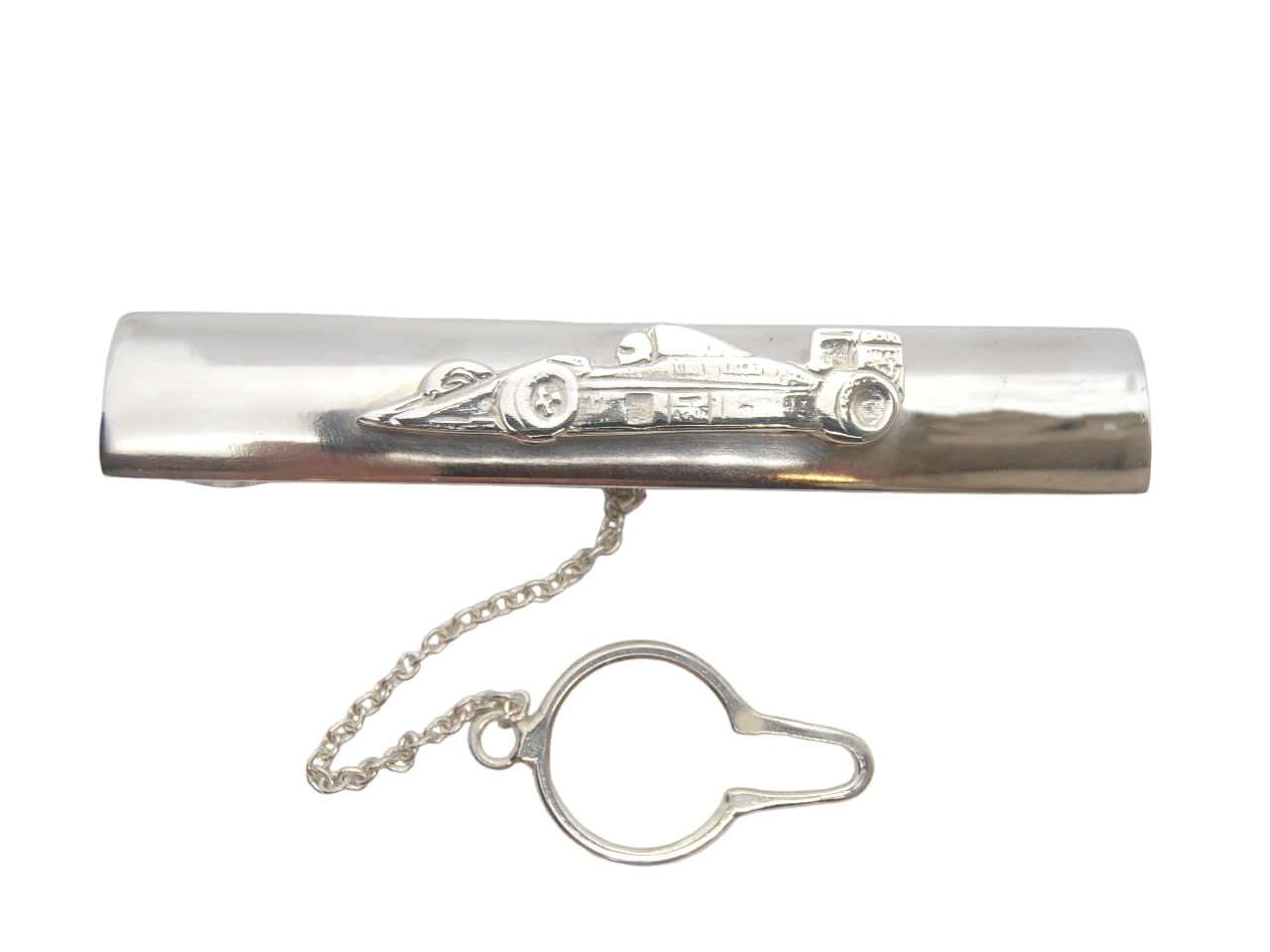 Auto da Corsa : Fermacravatta in Argento 925 - Automobile - Macchina - F1 - Squadra Corse - Scuderia