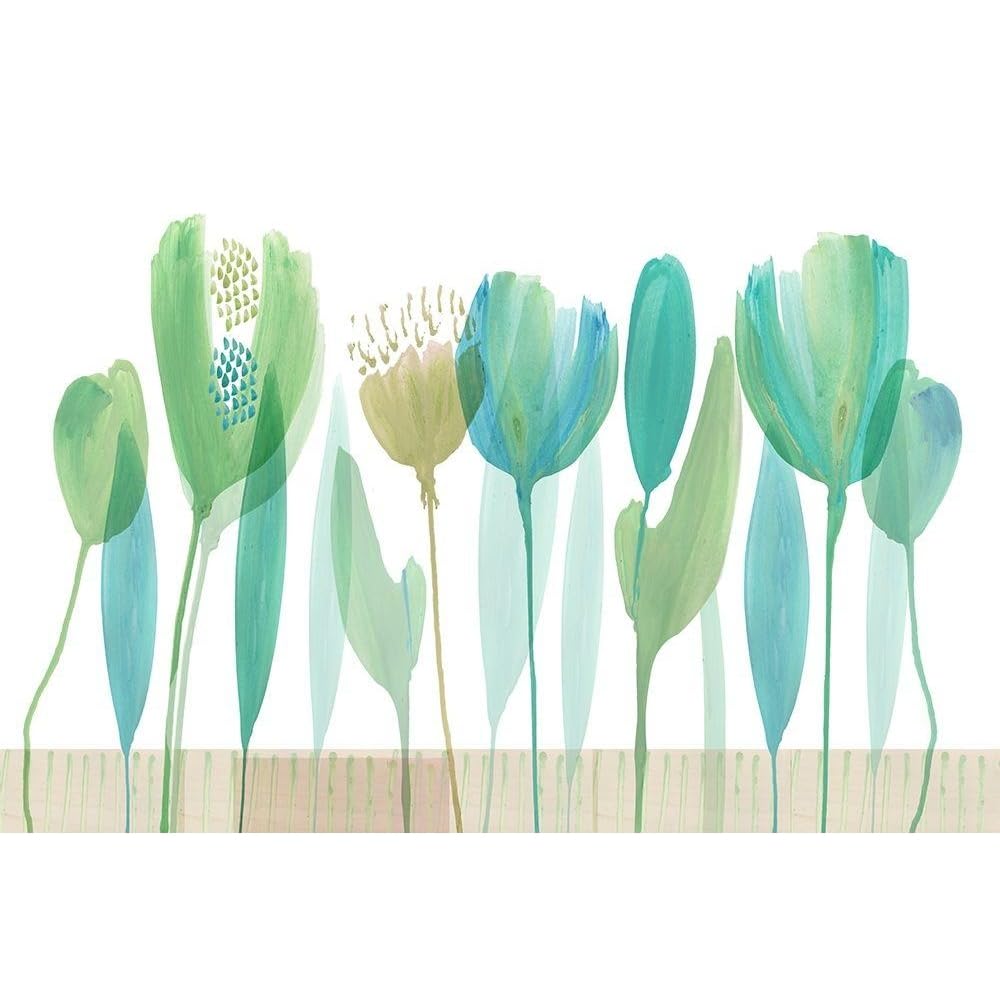 ArtDirect Serene Greens II Unframed Art Print Giclee Poster by Kouta, Flora - Ready for Framing with Customization Sizes 10x7, 14x9, 20x13, 36x24, 48x32, and 60x40 Inches