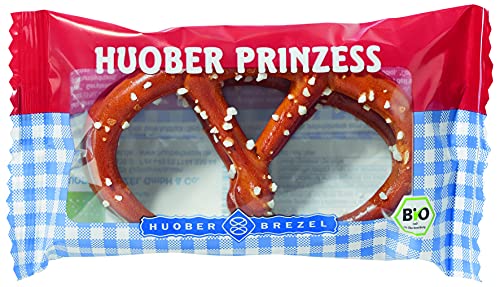 Huober Prinzess Brezel, Thekendisplay Karton mit 24 Doppelpacks (48 Brezeln), 480g Karton (24 x 20g)
