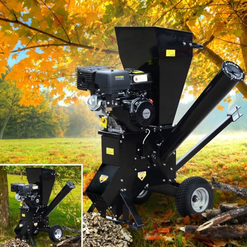 BRAST Häcksler Schredder Gartenhäcksler Benzin | 5,2kW(7PS) - 11kW(15PS) | 2 Modelle | TÜV geprüft | Aststärke bis zu 102mm | 2 Messersysteme mit 22 Messer | Deichsel & Griff