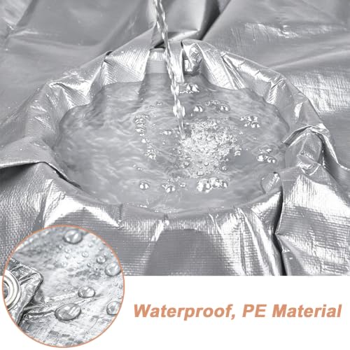 Lona impermeable para camping y protección universal de madera en invierno 4