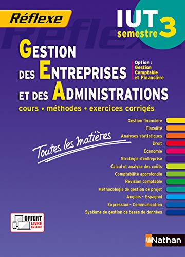 Gestion des Entreprises et des Administrations - S3 - Option CF - Toutes les matières