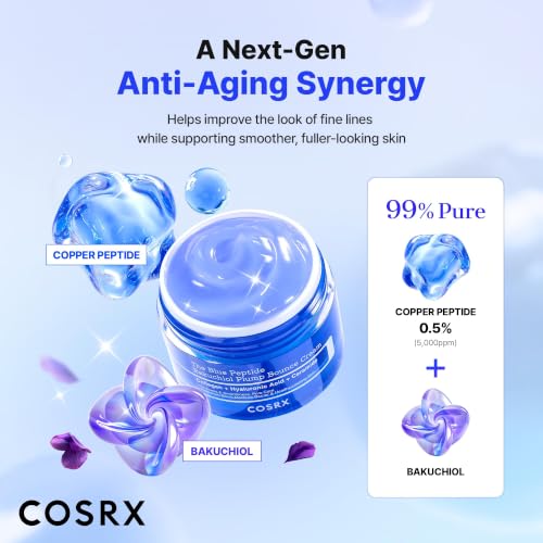 COSRX The Blue Copper Peptide Bakuchiol Cream, Korean Anti-Aging, 1.76 oz - image 4