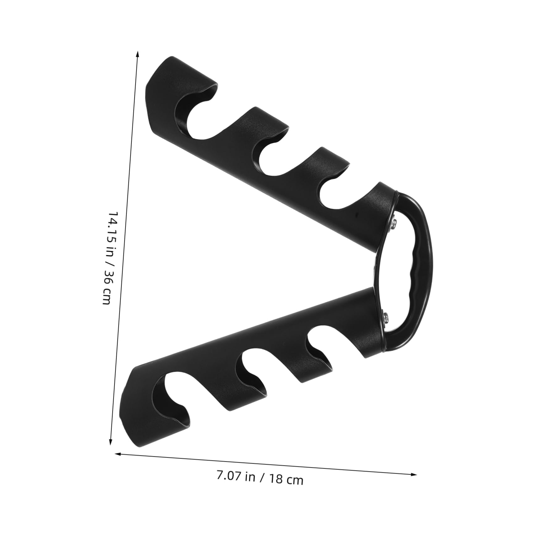 Yardwe Rotating Three Tier Weight Stand for Home Gym and Commercial Use Space Efficient Dumbbell Storage Organizer Durable Heavy Duty Design for Efficient Workouts