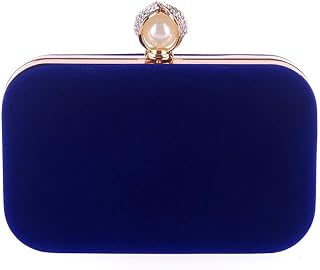 Amazon.it: Velluto blu - Pochette e Clutch da donna / Borse donna: Scarpe e  borse