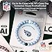Lokai Silicone Beaded Bracelet for Men & Women, NFL Football Collection - Tennessee Titans, Medium - Silicone Jewelry Fashion Bracelet Slides-On for Comfortable Fit