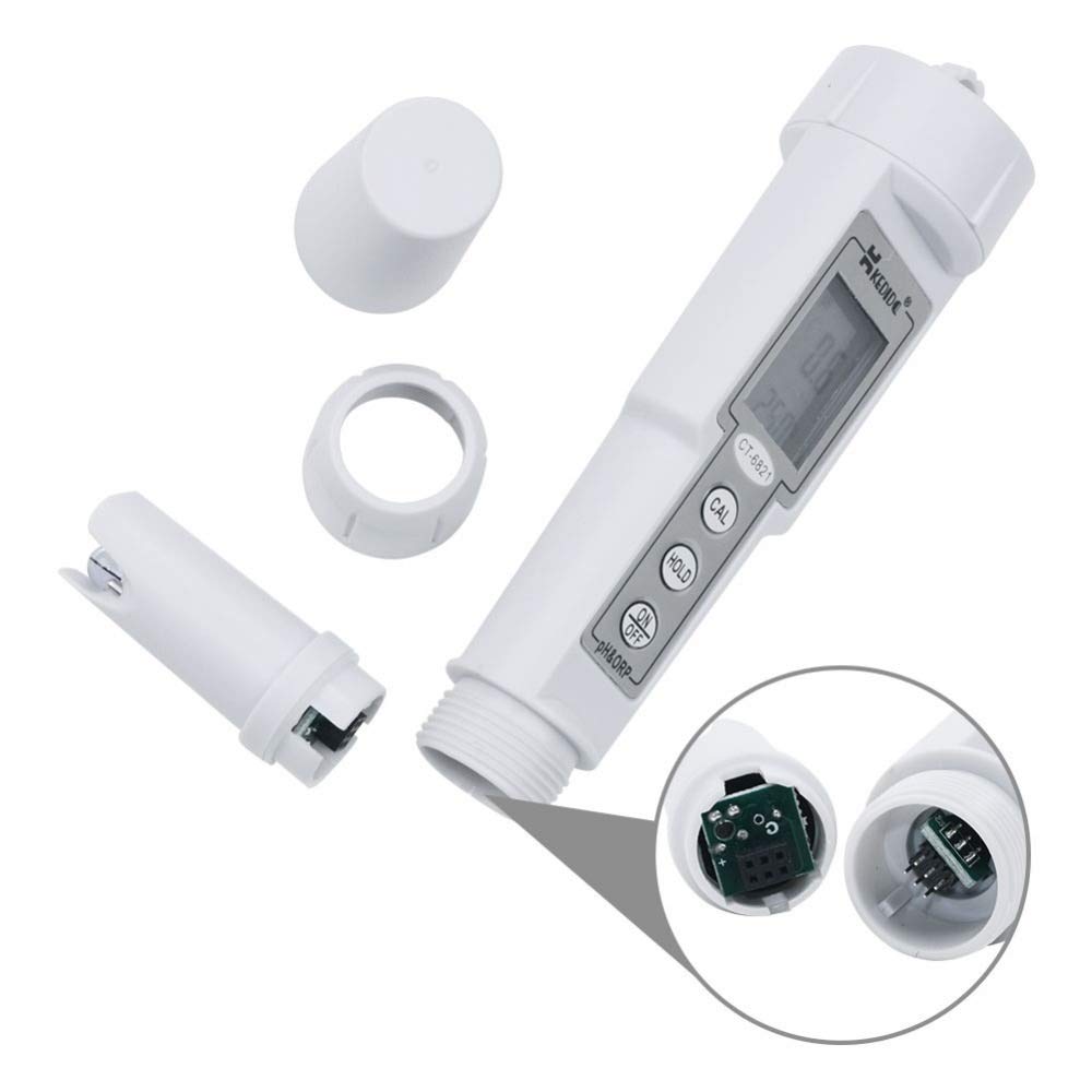 Digital Portable PH impermeabile & ORPMeter 0-14 500mV di ossido-riduzione potenziale CT-6821 ATC Meter controller Per laboratorio