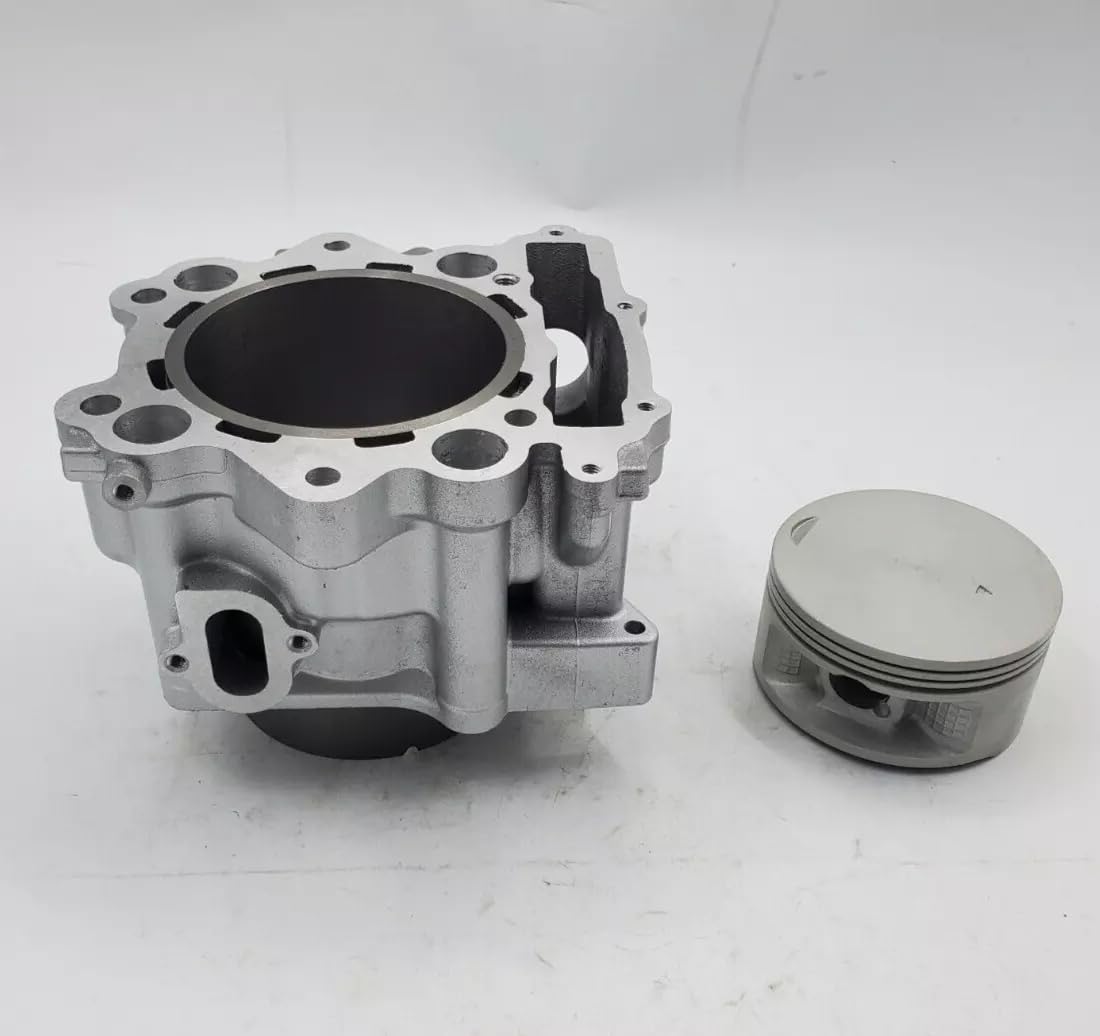 Kit de pistón de cilindro compatible con Yamaha Raptor 660R 686cc 2001-2005, Rhino 660 686cc 2004-2007, Grizzly 660 686cc YFM660 2002-2008, 102mm