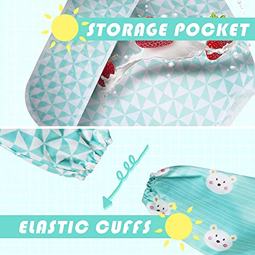 Bavoir à Manches Longue pour Bébé alimentation