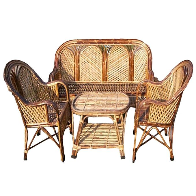 Cane Kelapathi Sofa Set with Table: Enhance Your Outdoor Comfort and Style-image-47