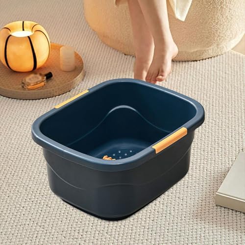 Cubeta para Baño de Pies Azul Oscuro Grande miniatura 6