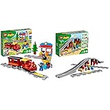 Product 2: Metti il mattoncino giallo sui binari e ascolta qualsiasi treno Lego Duplo compatibile, come il treno a vapore 10874 o il treno merci 10875; emette un suono quando ci passa sopra