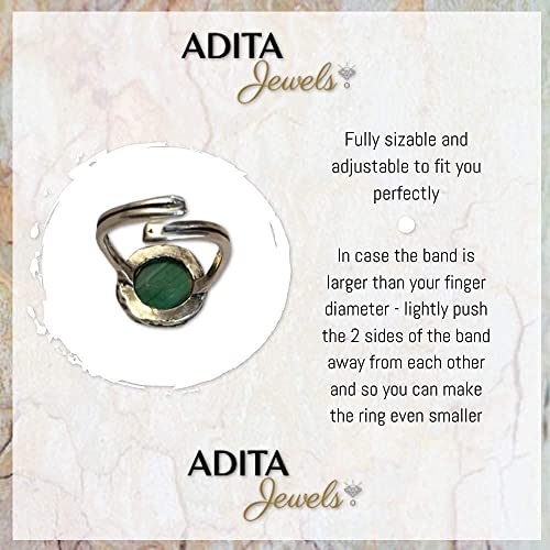 925 Sterling Silver Adjustable Feather Ring For Women With White Opal Gemstone; Open Ended Spiral Ring; Dainty Feather Sizable Ring Jewelry Wrap And Fit To Every Finger, Handmade Jewelry For Women #TOP5