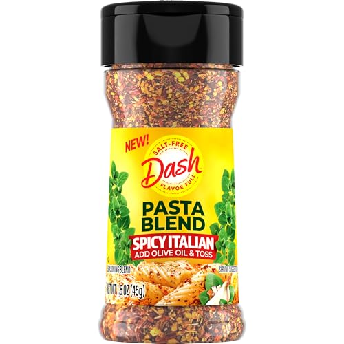 Dash Salt-Free Pasta Seasoning Blends, Spicy Italian, 1.6 Ounce