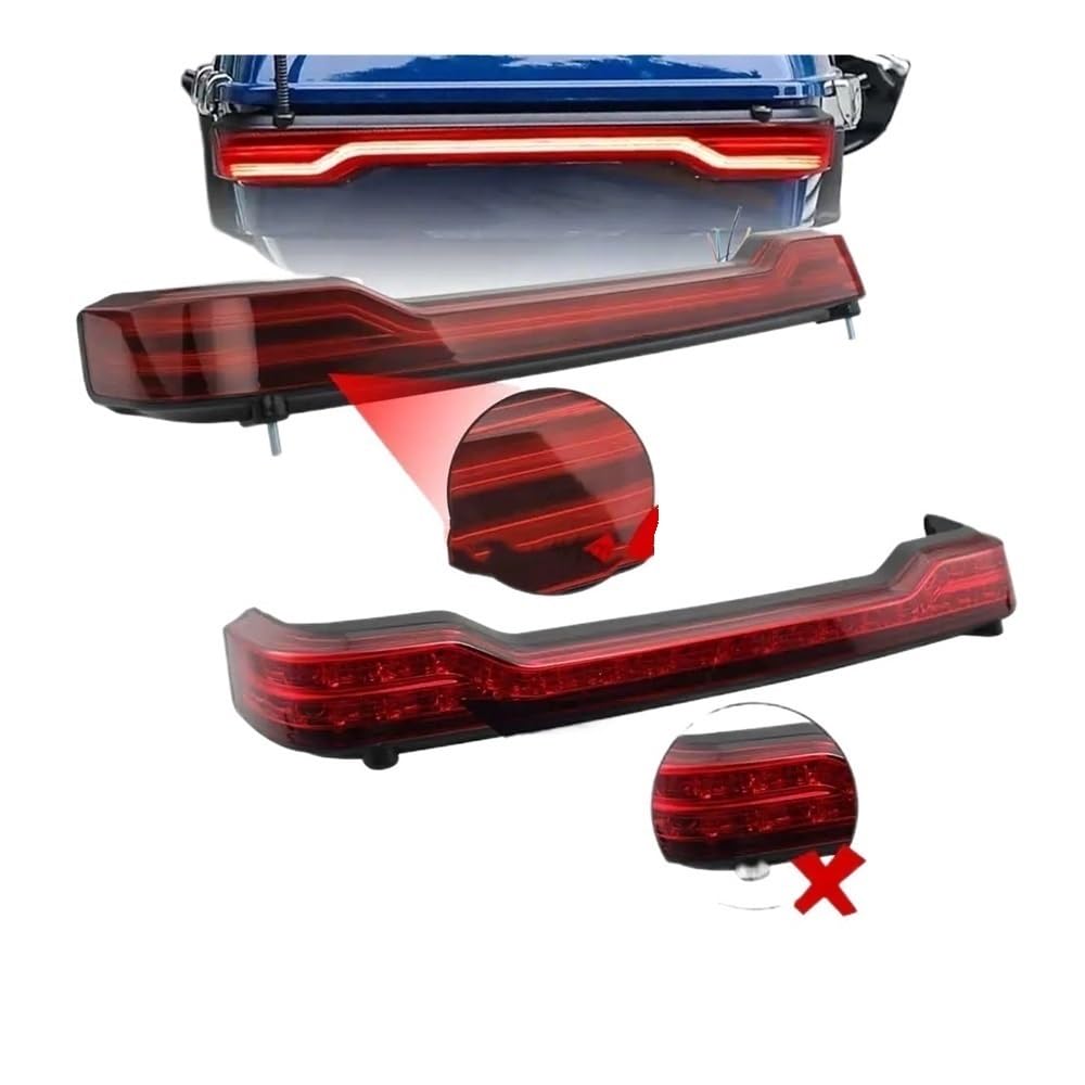 Moto Fanale posteriore Per Electra Per Road Glide Tri Glide Ultra CVO Tour Pak Luci a LED Tour in moto Pack Fanale posteriore Luce freno Accessori