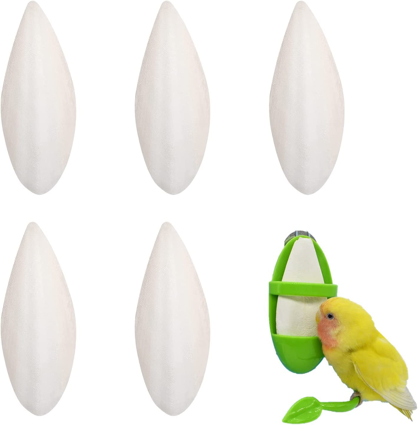 10 Ossi Di Seppia Naturali Per Uccelli E Rettili – 9-12 Cm, Per Pappagalli, Tartarughe, Lumache E Criceti, Giocattolo Da Masticare