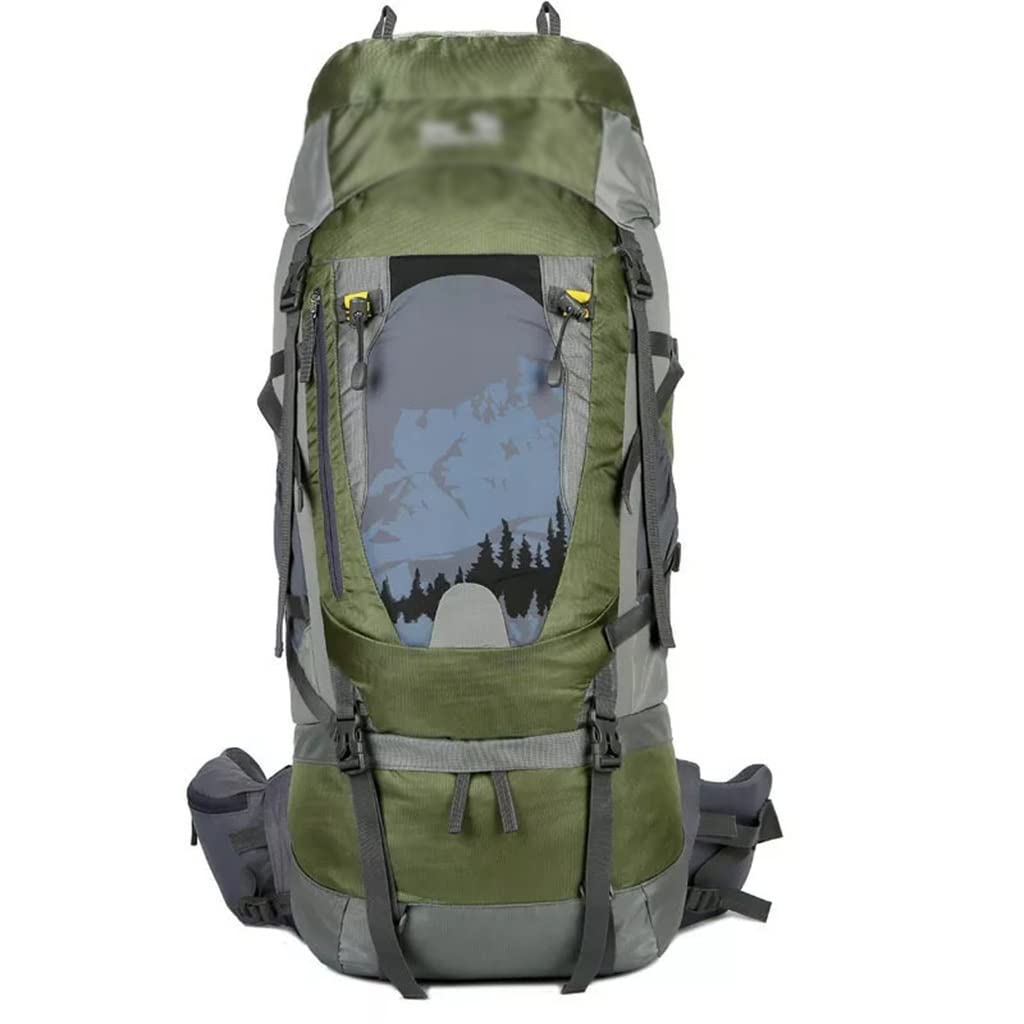 Plecak męski o dużej pojemności 80 l, kemping, turystyka, plecak outdoorowy, plecak podróżny