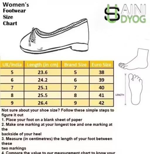 Image of VAMIKAENTERPRISESComfortable Simple Bellies for Girls with Closed Back and Soft Sole Support