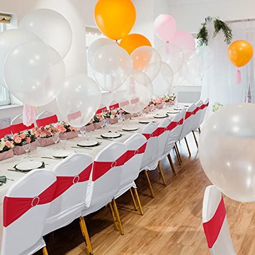 image for Babenest Spandex Chair Sashes Bows 30PCS Premium Stretch Chair Cover B