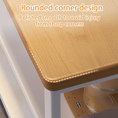 Support d'aquarium en métal table double niveau meuble 80x35x80 - 6