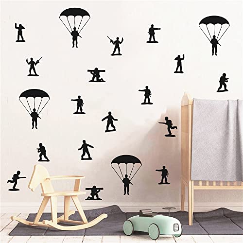 Vinilos decorativos soldados para habitación juvenil miniatura 3