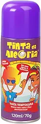 Tinta Spray Para Pintar Cabelo 120 Ml Para Festas E Comemorações (Roxo)