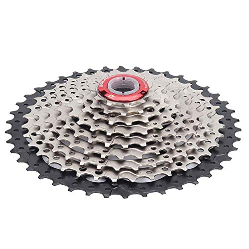 JFOYH 9 Speed Cassette Mountain Bicycle FreewheelÂ 11-50TÂ Fit for Sram/Shimano, Except for XD and Micro-Spline