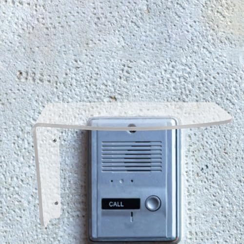 Cubierta de lluvia para cerradura electrónica de acrílico resistente exterior 5