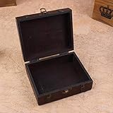 Dekorative Schmuck Schmuck Aufbewahrungsbox Handgemachte Vintage Holz...