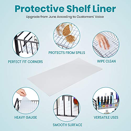 Spice Rack Organizer For Countertop 2 Tier Counter Shelf Standing Holder Storage For Kitchen Cabinet-Bronze #TOP4