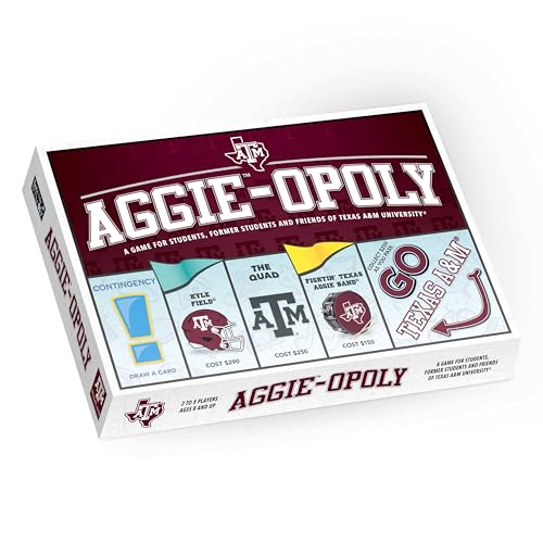 Image of Late for the Sky Aggie-Opoly - Texas A&M University Family Board Game