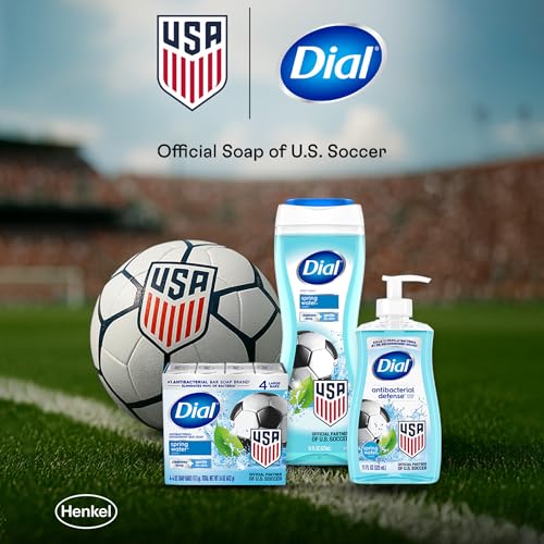Dial Antibacterial Liquid Hand Soap, Shea Butter, 11oz, 4-Pack - image 8