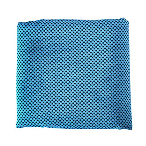 FOYTOKI Cooling Towel for Neck Multifunctional Cold Towel for Yoga and Sports (Blue)