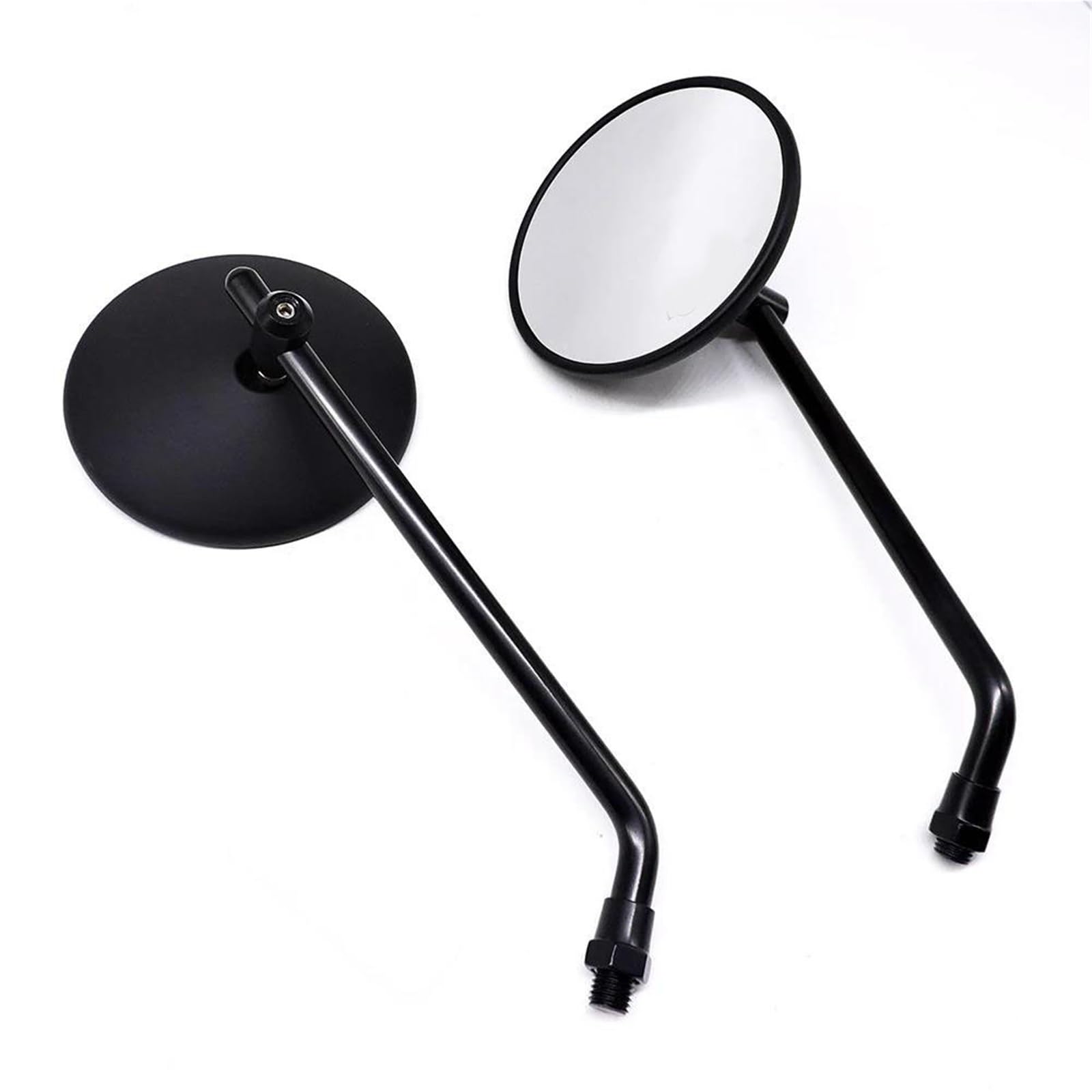Espejo retrovisor de motocicleta de 10mm universal accesorio retro Shadow VT600 VT900 de aluminio