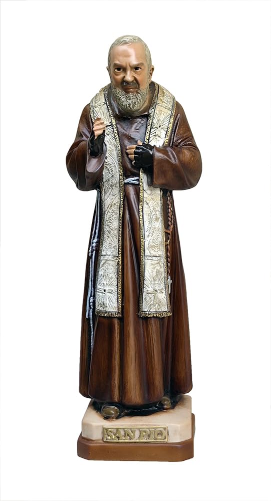 Generico Statua Padre Pio cm30 in resina