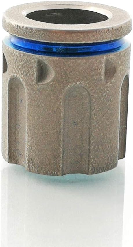 CooB Solid Titanium Paracord Bead, Hair Bead, Beard Bead, Paracord Charm Pendant - EDC Titanium Oxidized Paracord Beads for Paracord Bracelet, Knife Lanyard, Charm Zipper Pull 1pcs/Lot (COLT)