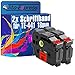 Produktbild Tito-Express PlatinumSerie 2 Schriftband-Kassetten kompatibel mit Brother TZ-441 18mm Black/Red 1000 1005 F FB BTS 1010 1080 1090 1200 P 1230 PC 1250 J LB S 1260 VPS 1280 CB DT VP