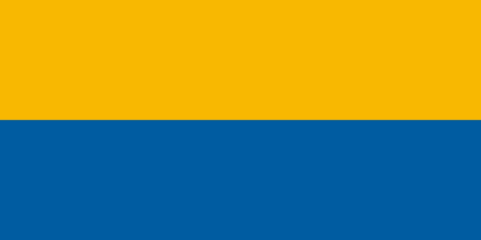 Drapeau Dunavarsány à large surface 1.35m² format paysage résistant