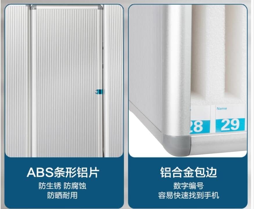 Mobile Phone Locker with Lock - Secure Storage Cabinet for Students Workshops & Conferences - Cell Phone for Safe Keeping