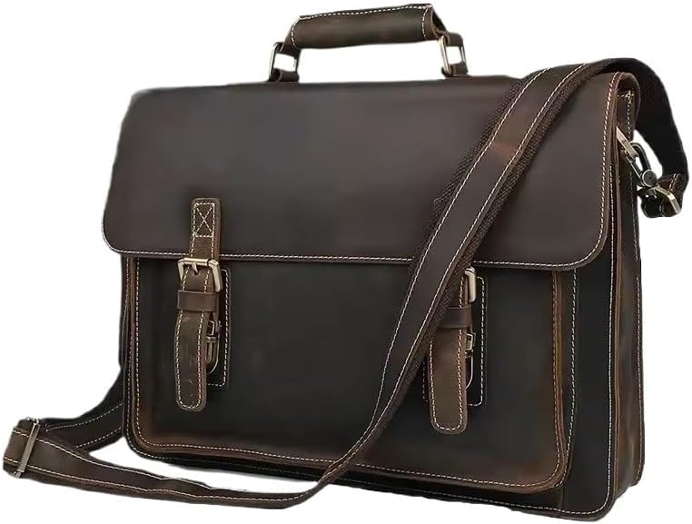 Vintage Shoulder Messenger Bag Business Laptop