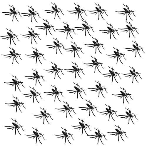 Plastic Spider Rings (Bulk)