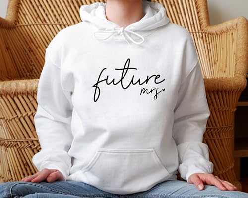 Future Mrs Hoodie - Custom Future Mrs Hoodie - Bride Gift - Engagement Gift - Fiance Hoodie - Bachelorette Party Hoodie - Wedding Gift3