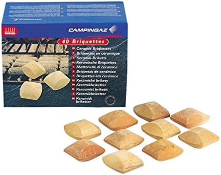 CAMPINGAZ MATTONELLE CERAMICA BRIQUETTES CALOR UNIFORME BARBECUE NUOVO BRACE CAMPINGAZ MATTONELLE CERAMICA BRIQUETTES CALOR UNIFORME BARBECUE NUOVO BRACE