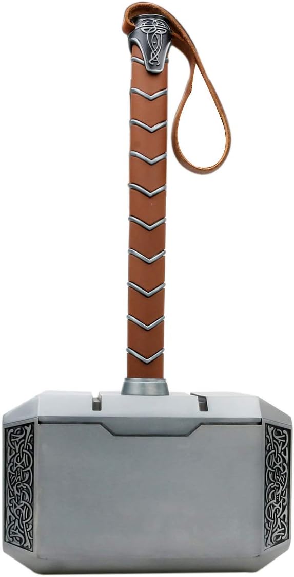 Bеѕt Sеllеr Gmasking Norse Mythology Metal Mjolnir Thors Hammer Replica 1:1 Halloween Props Bеѕt Cуbеr Mоndау 🔥 Gmasking Norse Mythology Metal Mjolnir Thors Hammer Replica 1:1 Halloween Props