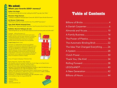 Awesome Minds: The Inventors of LEGO(r) Toys: An Entertaining History about the Creation of LEGO Toys. Educational and Entertaining. - Image 2