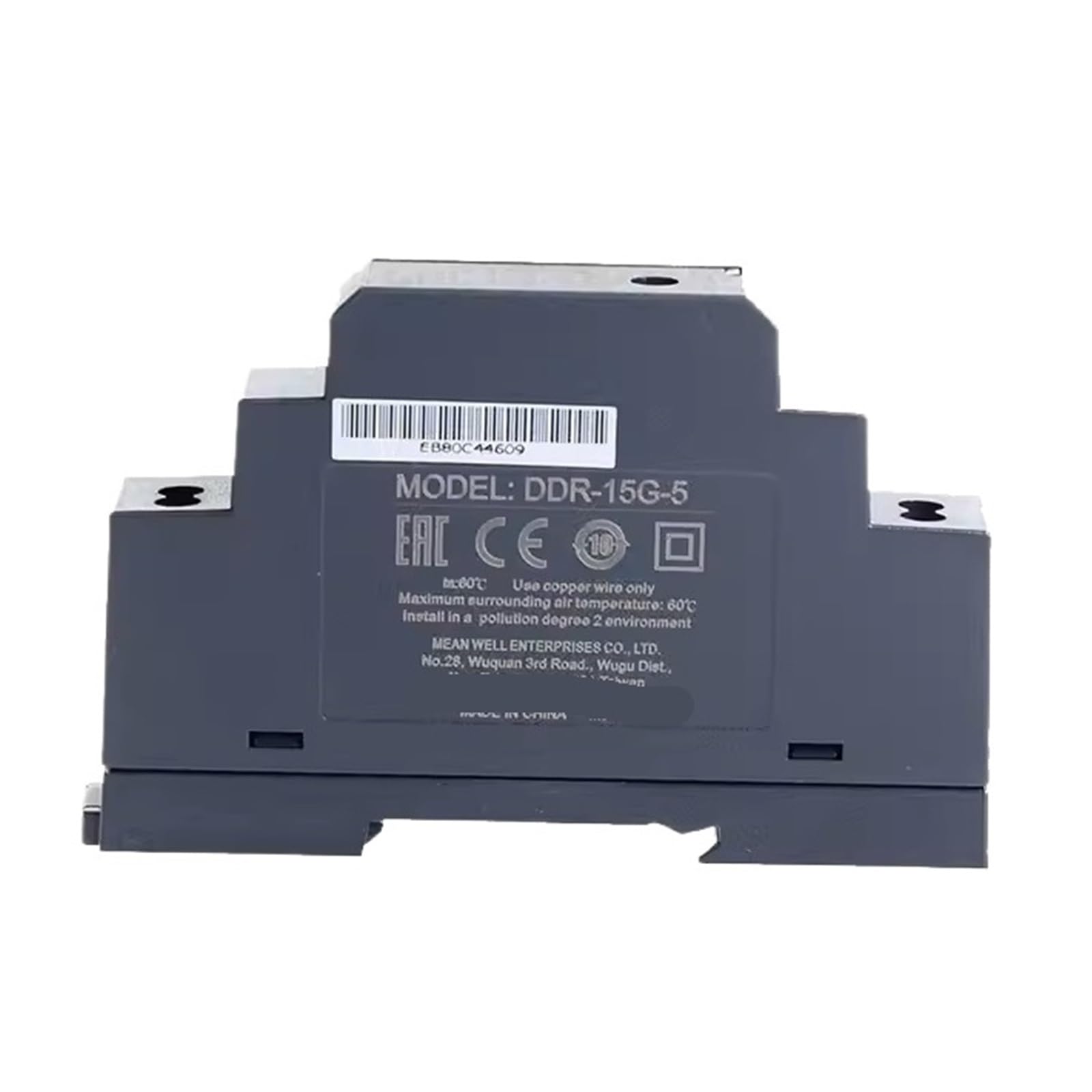 Convertisseur DDR-15L-24 de type rail pour automatismes industriels 24V 15W