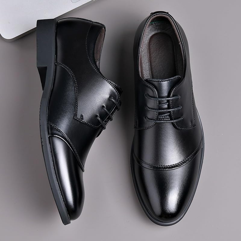 Dress Formal Shoes for Men Black Pointed Toe Formal Shoes Italian Cowhide Leather Gentleman Suit Footwear Business Casual Shoes for Men3