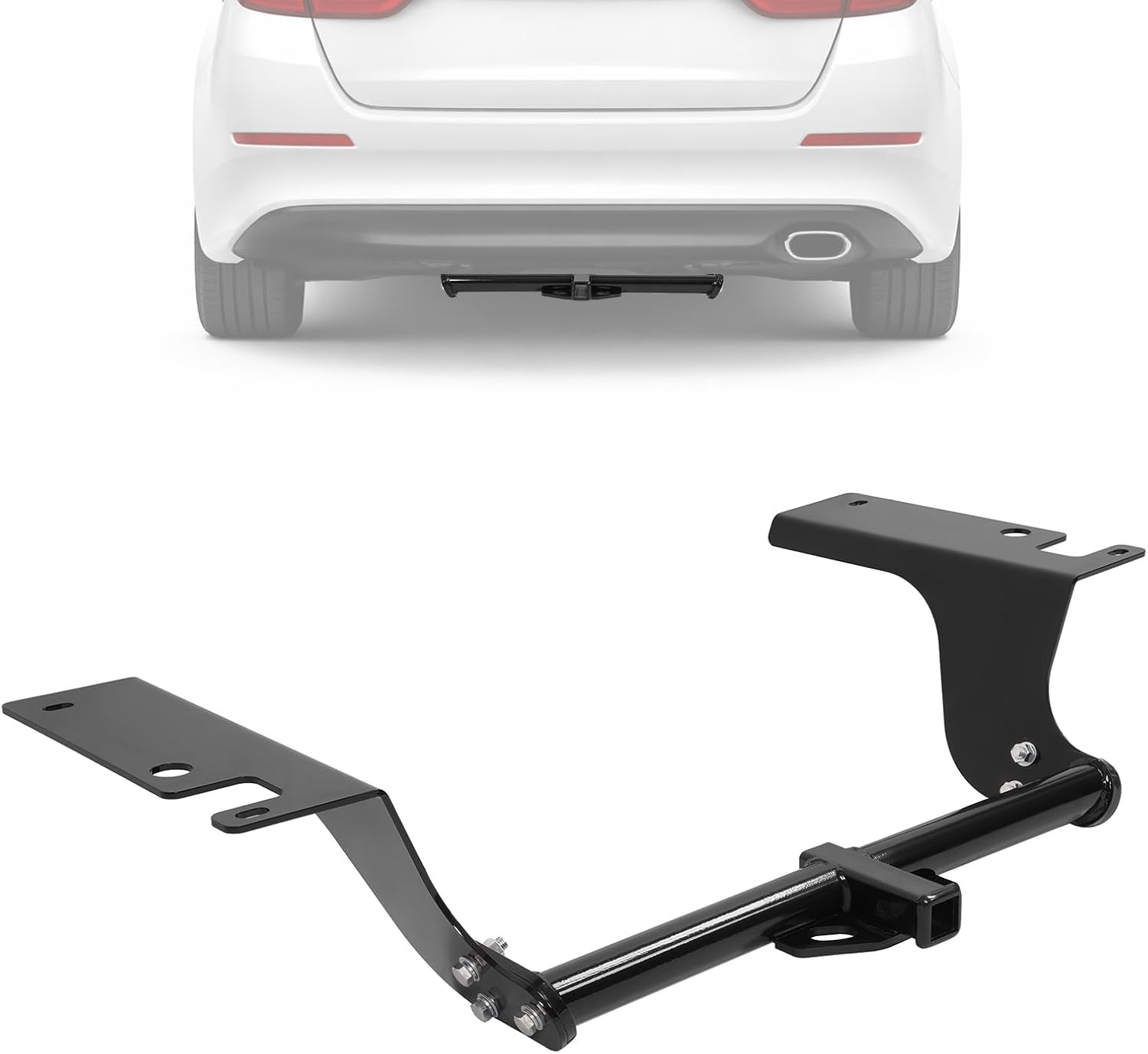 Gelacie Class 1 Trailer Hitch Receiver 1.25" for 2011–2014 Hyundai Sonata / 2011–2015 Kia Optima